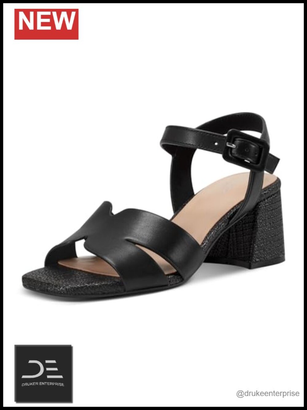 Rockport Women's Georje Heeled Sandals truTECH Comfort Arch Support